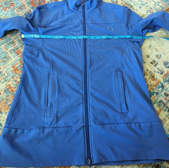 Oprah Winfrey The Oprah Store Full Zip Sweatshirt Jacket Periwinkle Women's XL 2 - Picture 7 of 9